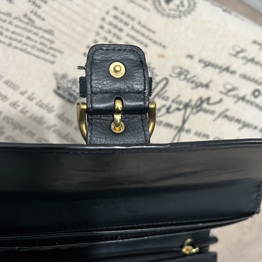 Coach Black Leather Long Wallet.  Pre-Loved. - Picture 15 of 16